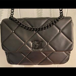 Badgley Mischka black quilted purse. - open to reasonable offers.